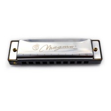 Magma Harmonica, 10 Holes 20 Tones Blues Diatonic Harmonica Key of C For Adults,