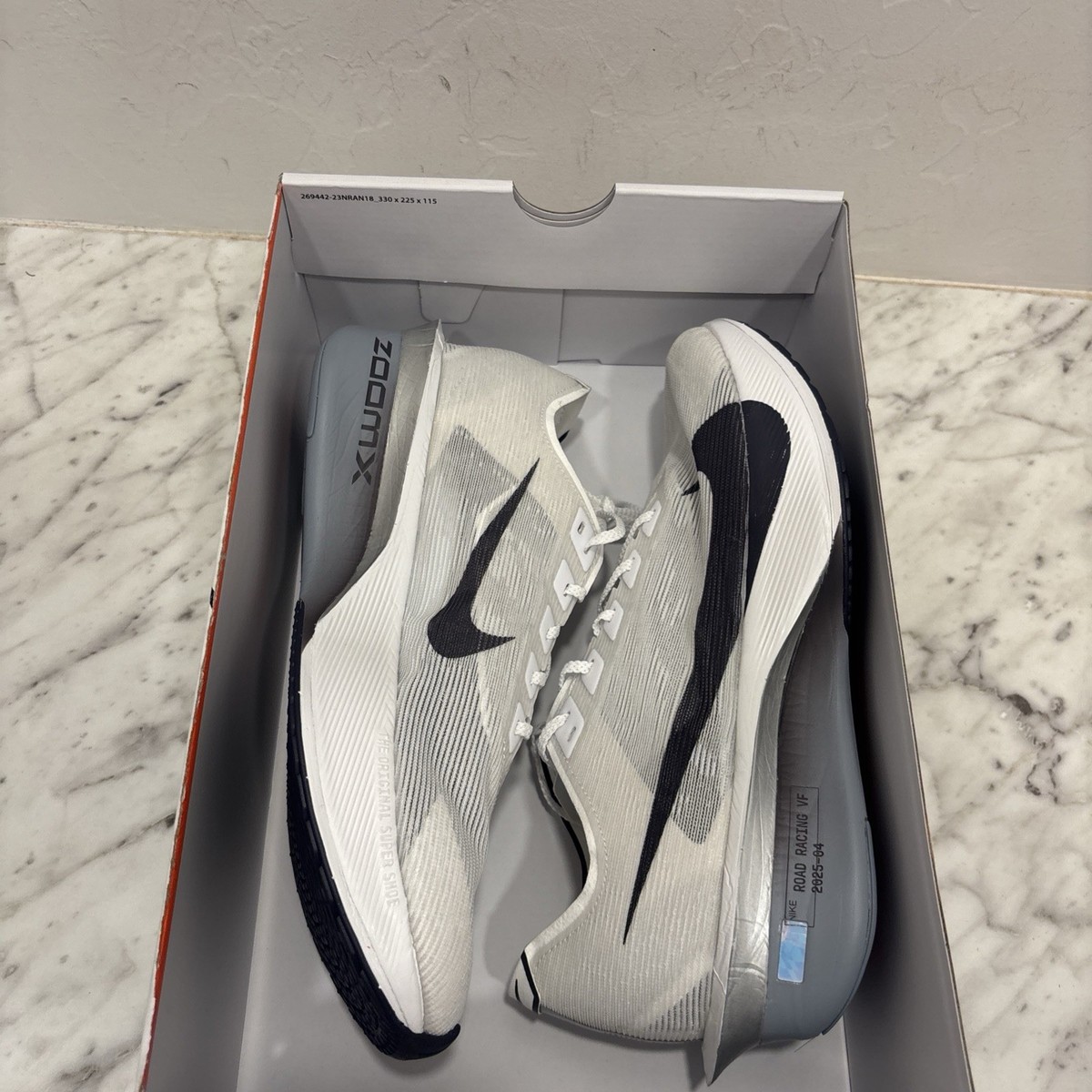Nike ZoomX VaporFly Next% 4 'Gridiron' HF6414-100 Mens Size 11