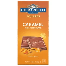 Ghirardelli Milk Chocolate Bar with Caramel Filling 4.8 oz Treat Yourself