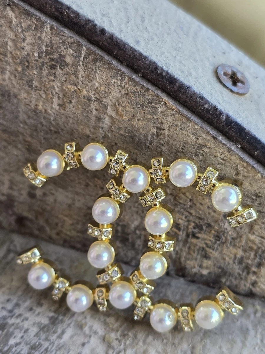 CHANEL Pearl Fashion Brooches for sale | eBay