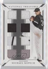 2019 National Treasures Game Gear Material Eights 96/99 Michael Kopech ni4