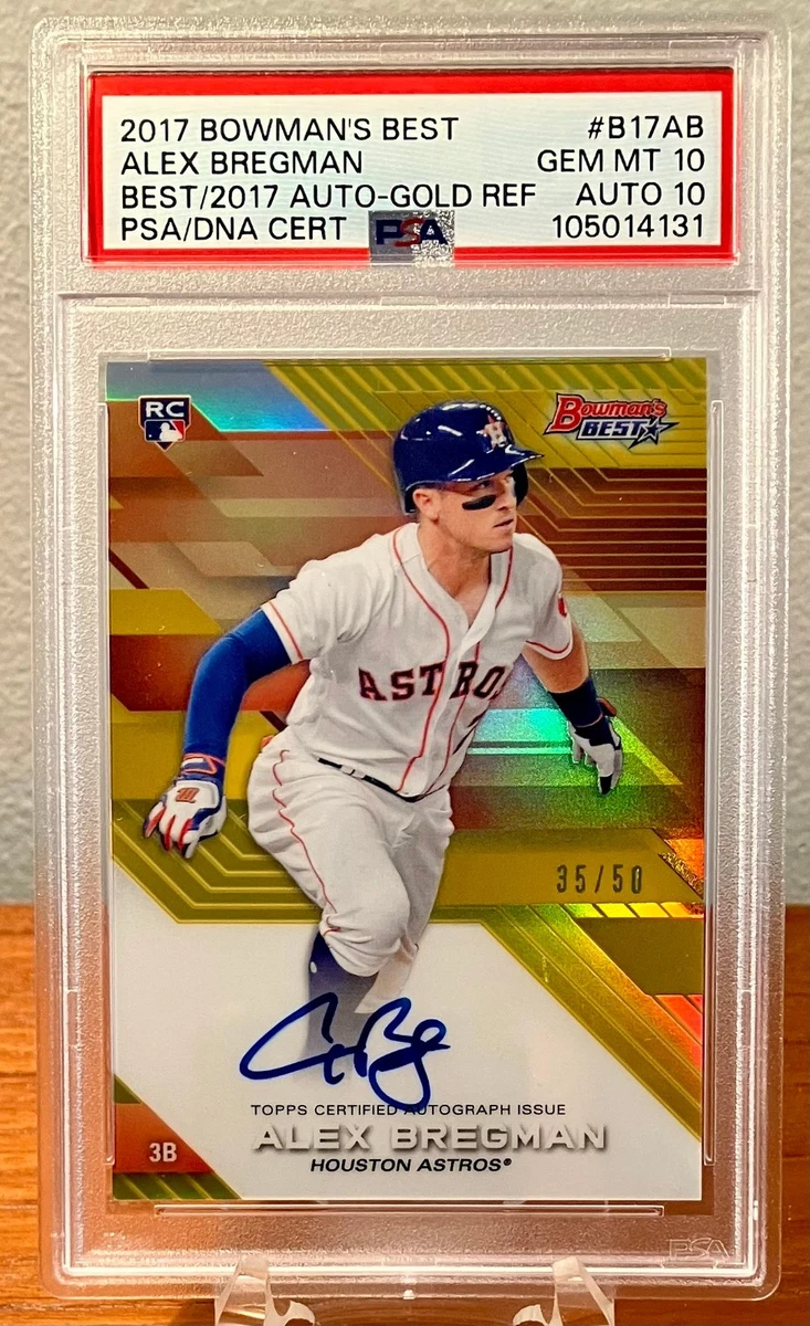Alex Bregman Baseball Serial Numbered Sports Trading Cards