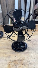 Antique Westinghouse Whirlwind Fan Black Model 280598 1917-19 Working