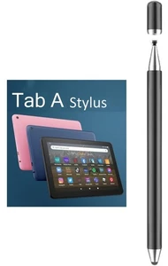 2-in-1 Stylus stylo pour Samsung Galaxy Tab A11/A11+/A9+/ A9/A8/A8 Noir