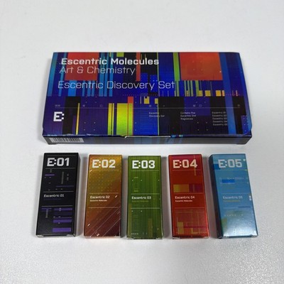 Escentric Molecules Art & Chemistry Fragrance Discovery Set 5 2ml Perfume Vials