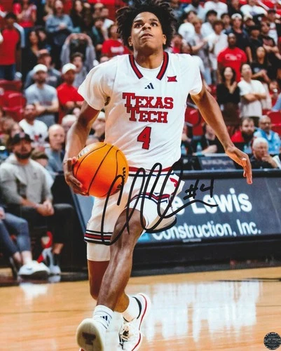 Christian Anderson Signed Autographed Texas Tech Raiders 8x10 Photo with COA