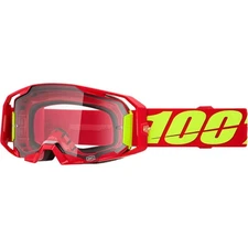 100% ARmatic Goggles - Red - Clear Lens 50059-00005