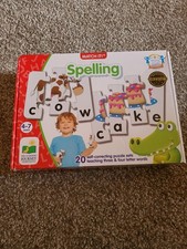 Match It! - Spelling by The Learning Journey 20 Self-Correcting Puzzle Ages 4-7
