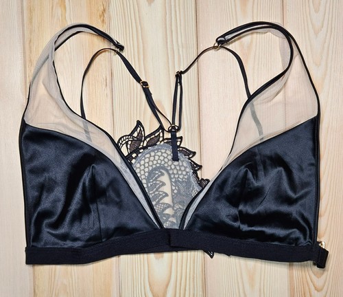Sujetador Victoria’s Secret Dragon de encaje XL bralette de satén - Imagen 1 de 5