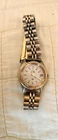 Vintage Ladies Women’s Timex Indiglo w/Date Watch Gold Tone Bracelet
