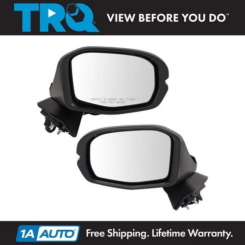 TRQ Mirror Set Driver & Passenger Side Fits 2023 Honda HR-V HO1320362 HO1321362