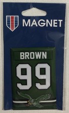 New WinCraft Jerome Brown Jersey #99 Magnet *NIP* Philadelphia Eagles NFL
