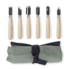 Wood Carving Tools Set - Chisel Set with Canvas Case, Carving Chisels Set Woo...