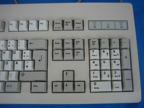 vintage CHERRY G83-3000SAD/06 keyboard Tastatur 5pol Din Stecker RS3000 - Bild 6 von 7
