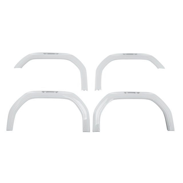 Summit White GM Genuine Front and Rear Fender Flare Set | 84848536