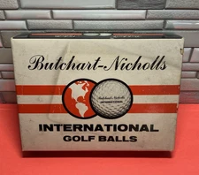 12 Butchart - Nicholls International Golf Balls Japan 1950's - 1960's