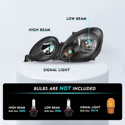 1998-2005 Lexus GS300 GS400 GS430 Projector Halogen Headlight