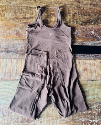 Lululemon Align Bodysuit Women's Size 6 brown Jumpsuit 25''