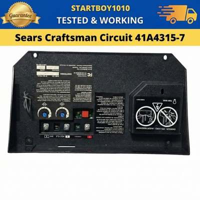 #ad Sears Craftsman Circuit Board RED Learn Button 41A4315 7 $99.00