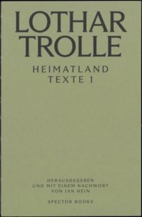 Heimatland Lothar Trolle