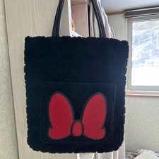 Mary Quant Disney Collaboration Tote Bag Black, Used, Fashion, Ladies
