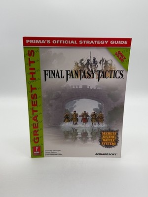 Final Fantasy Tactics Lösungsbuch Prima Games Sehr guter Zustand