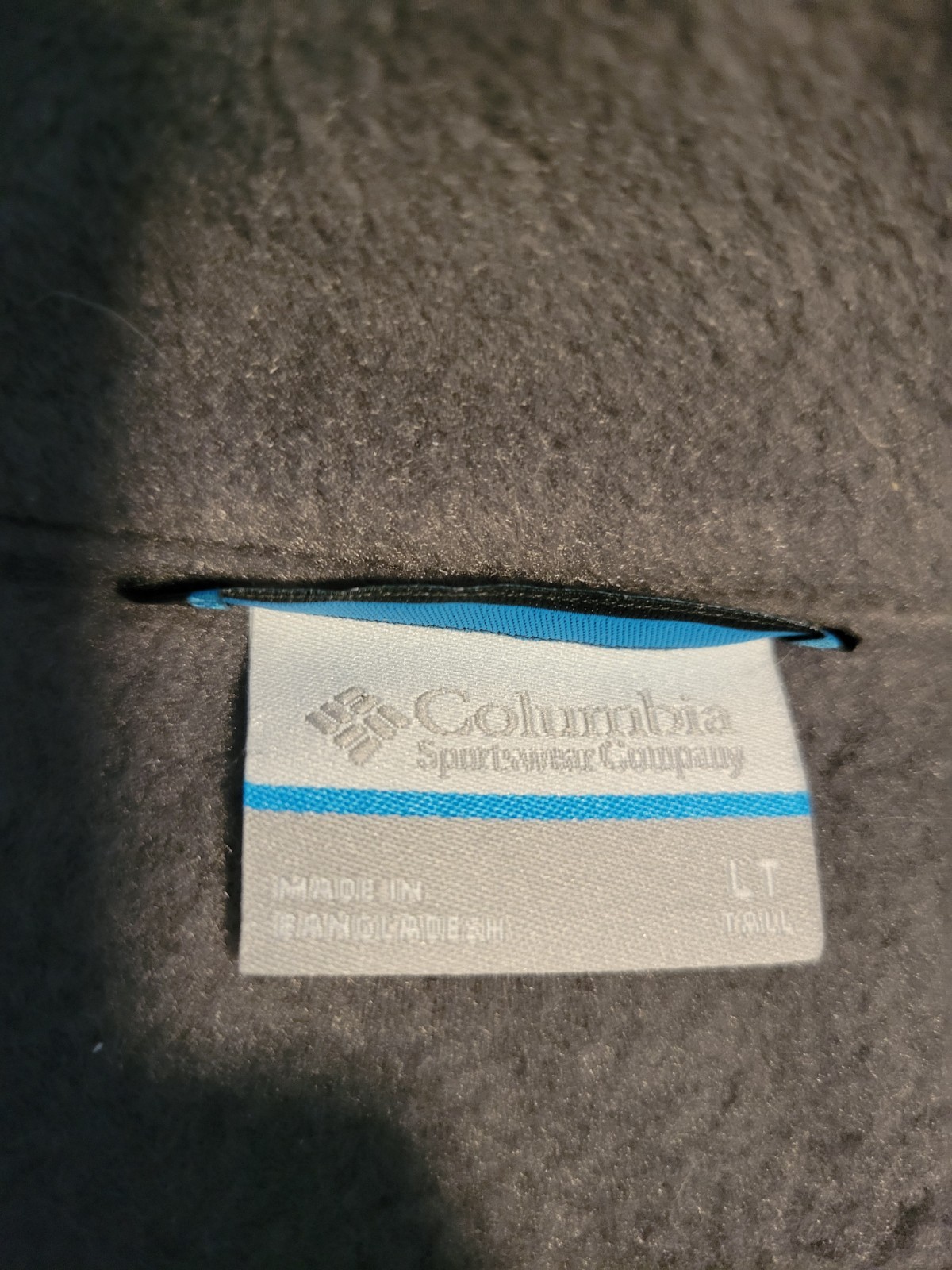 Columbia Vest * NEW with Tags * Adult LT * Steens Mountain * Fleece Gray/Black thumbnail 4