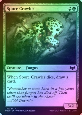 Spore Crawler Foil (222) Innistrad: Crimson Vow VOW MTG Magic