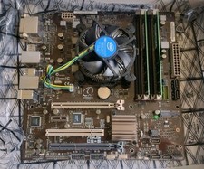 ASUS CS-8 Gaming Motherboard Kingston RAM 16GB Intel Core I7 4790S Processor.