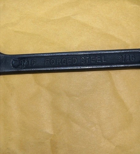 Vintage TruFit 9/16 Wrench U.S.A. Made FORGED STEEL 12 Point - Picture 3 of 4