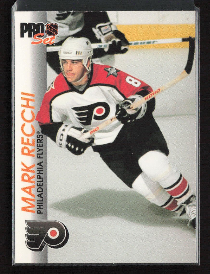1992-93 Pro Set #131 Mark Recchi Philadelphia Flyers