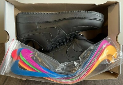 Nike Air Force 1 '07 QS Low Swoosh Pack All-Star Black AH8462-002