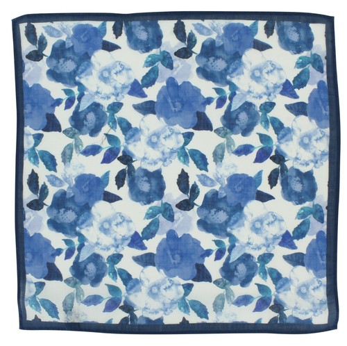 Michelsons of London Linen Pocket Square - Picture 5 of 15