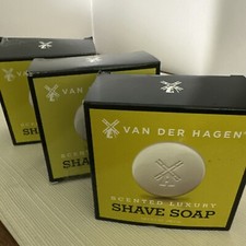 Van Der Hagen Men'S Luxury Scented Shave Soap Pack of 3 234