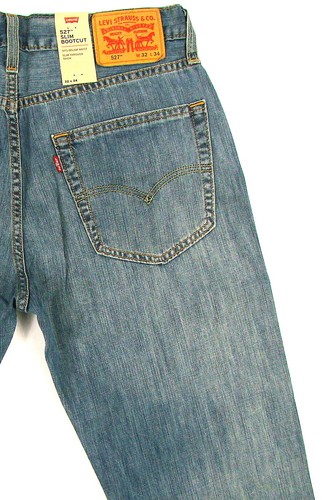 New Levis 527 Mens Boot Cut Low Rise Jeans Sizes 29 30 31 32 33 34 36 38 40 42 - Picture 67 of 91