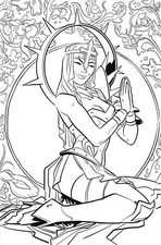 SONJAVERSAL #3 PREMIUM ERICA HENDERSON B&W VIRGIN VARIANT 2021 DYNAMITE NM