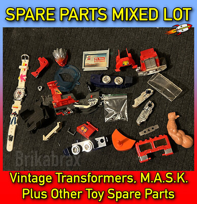 Vintage Ersatzteile: M.A.S.K. /Transformers G1 Plus andere Artikel gemischtes Set #TM10