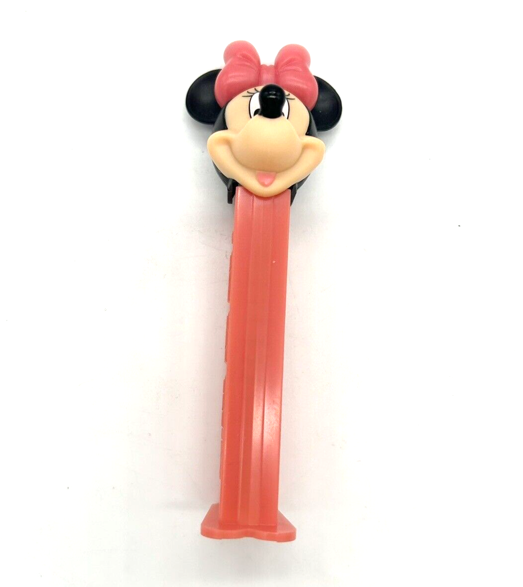 🎀 Vintage Minnie Mouse Pez Dispenser Pink 4.75