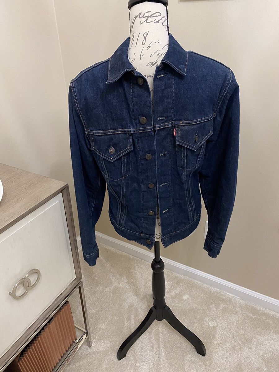 Vintage Levi's Denim 2 Pocket Trucker Jacket Size 36 Troy Vintage Levi's Denim 2 Pocket Trucker Jacket Size 36 Troy