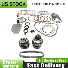 Transmission Master Rebuild Kit+Pulley Set W/ Belt JF015E RE0F11A  For Nissan