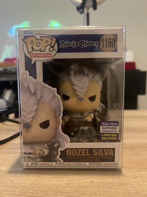 Funko POP! Black Clover Nozel Silva 2023 SDCC Shared W/ Protector In Hand