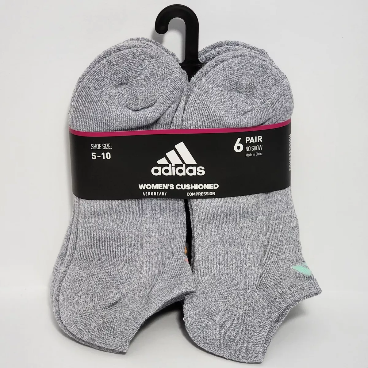 Adidas women's cushioned no show socks sales