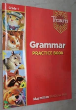 Treasures: Grammar Practice Book, Grade 1 Paperback by McGraw-Hill