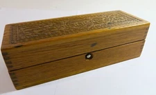 Restored & Refinishe WHEELER & WILSON Sewing Machine Parts Box—Original Hardware