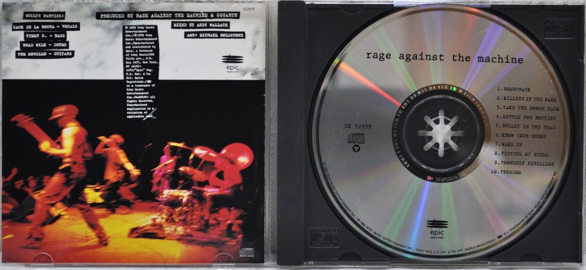 Rage Against The Machine CD - Epic | eBay
