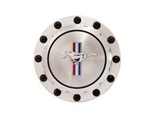 Mustang Gas Cap Billet Horse 1964 65 66 67 68 69 70 71 72 73 - Scott Drake