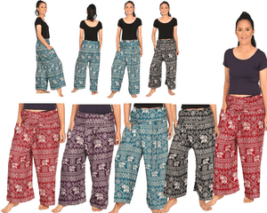 wrap waist pants