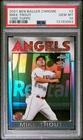 Mike Trout - 2021 Topps Ben Baller Chrome 1986 Topps   PSA 10