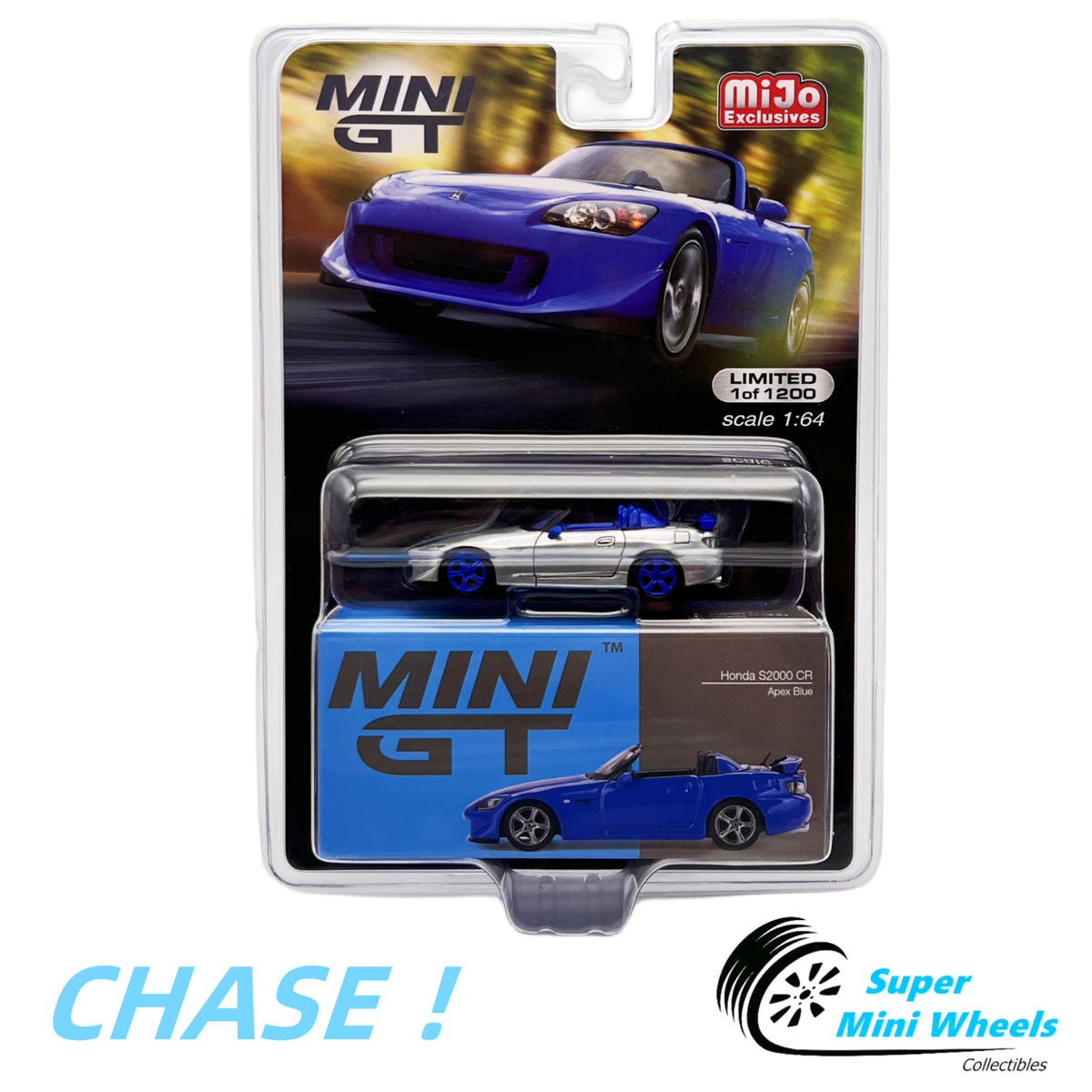 CHASE ! Mini GT 1:64 Honda S2000 (AP2) CR Apex Blue #554 | eBay