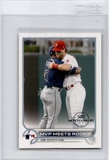 2022 Topps 582 Montgomery Club Stamped Foil MVP Meets Rookie #367